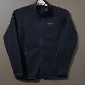 Marmot Women's Full Zip Sweater Polartec Fleece SIZE LARGE